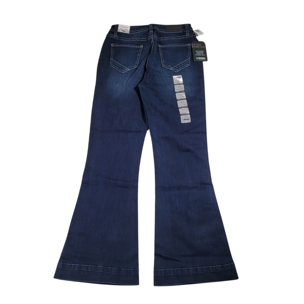 Rock &‎ Roll Denim Trouser Jeans High Rise Flare Leg Extra Stretch W28 L32